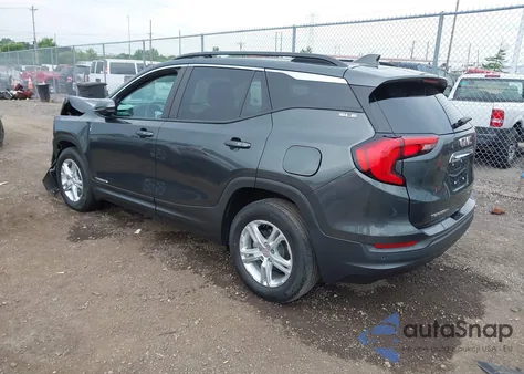 2021 GMC Terrain Fwd Sle from USA, damaged, VIN 3GKALMEV4ML376012